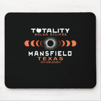 Mansfield Texas Eclipse 2024 Total solförmörkelse Musmatta