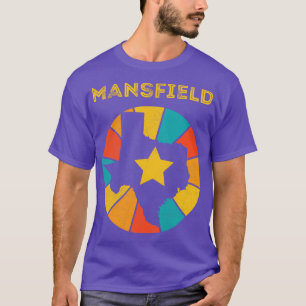 Mansfield Texas Vintage Distress Souvenir 1 T Shirt