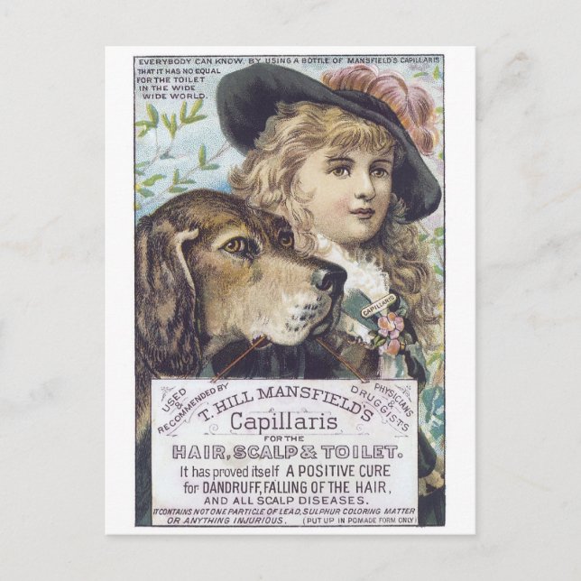 Mansfields Kapillärkraft Vykort (Framsida)