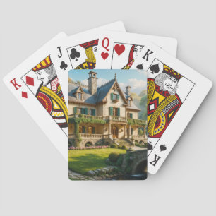 Mansion av den Perfekt som fångas Casinokort