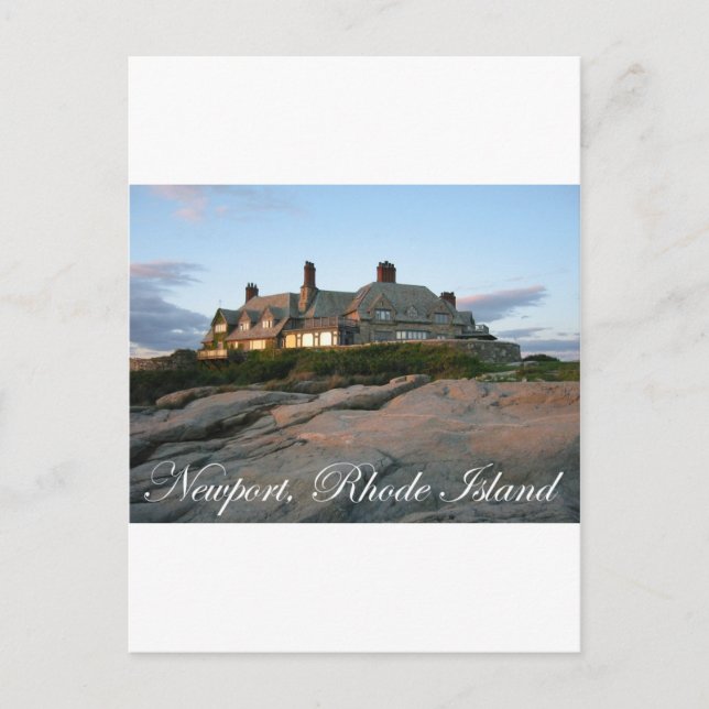 Mansion i Newport Vykort (Framsida)