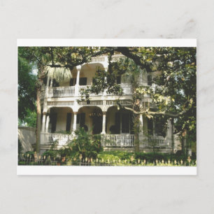 mansion i texas port arkansas vykort