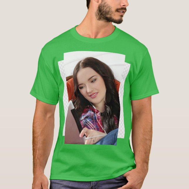 manskavaj varumärke t shirt (Framsida)
