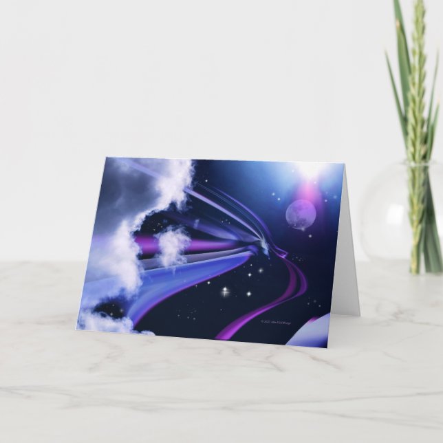 “Månsken #4”  Kort (Framsida)