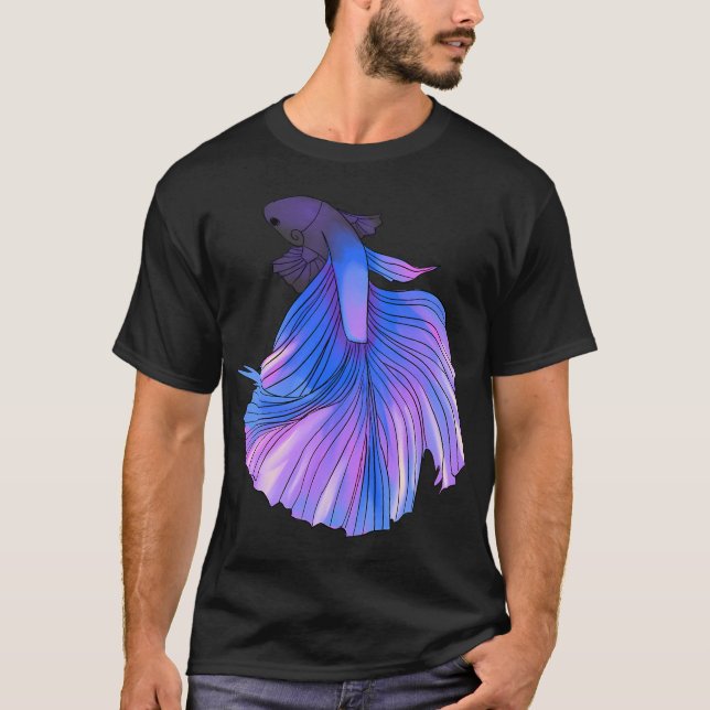Månsken betta t shirt (Framsida)