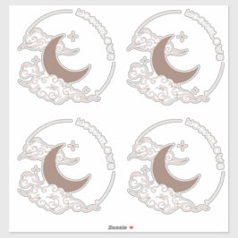 Månsken Klistermärken