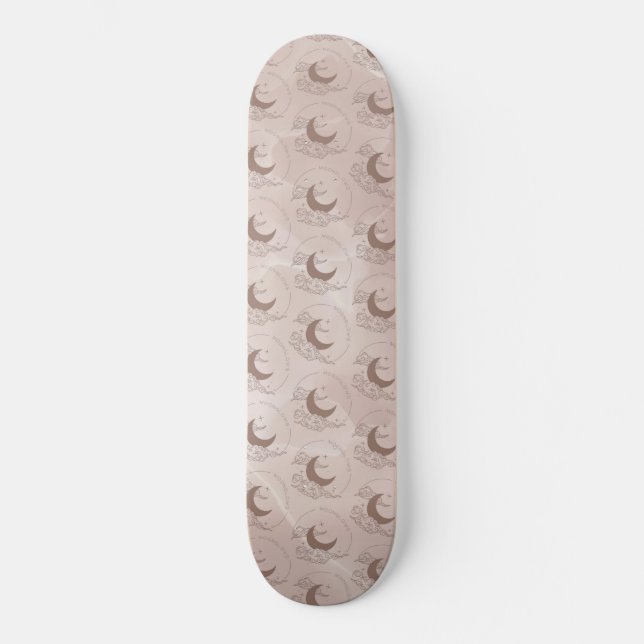 Månsken Mini Skateboard Bräda 18,5 Cm (Framsida)