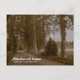 Månsken och dimma CC0545 Sideby Postcard Vykort