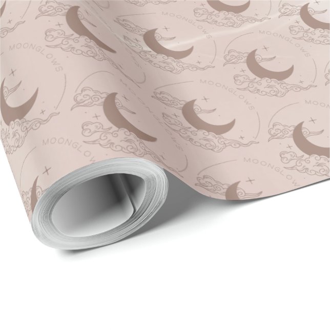 Månsken Presentpapper (Rullad Hörn)