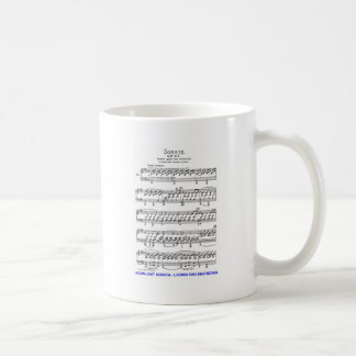 Månsken-Sonata-Ludwig-Beethoven Kaffemugg
