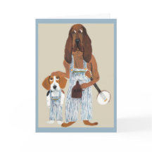 Månskenare Hound och Beagle-valp