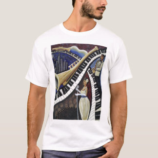MånskenJazzT-tröja T-shirt