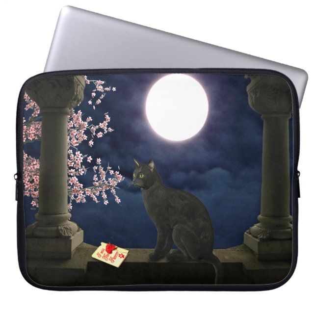 Månskenkattunge Laptop Sleeve (Framsidan)