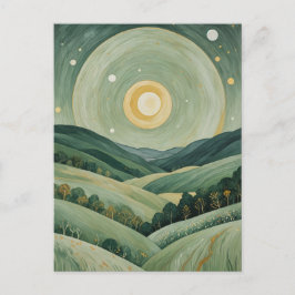 Månskens vaggvisa vykort