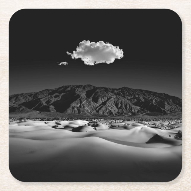 MånskenSerenade Underlägg Papper Kvadrat (Framsidan)