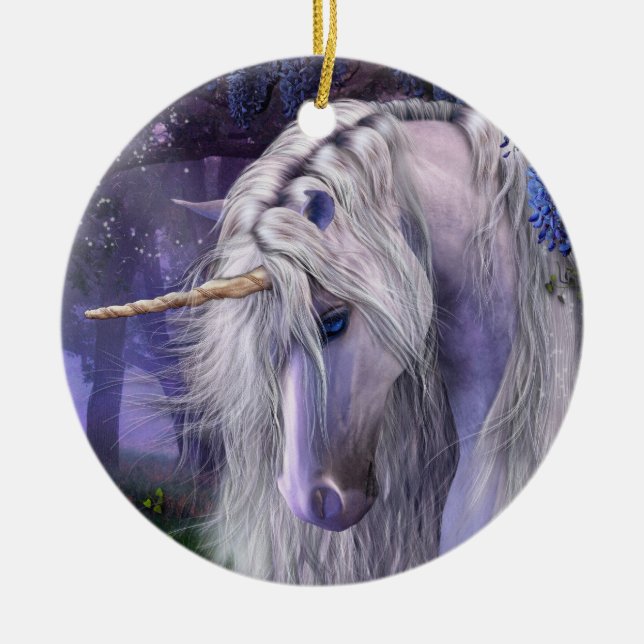 MånskenSerenadeprydnad Julgransprydnad Keramik (Framsidan)