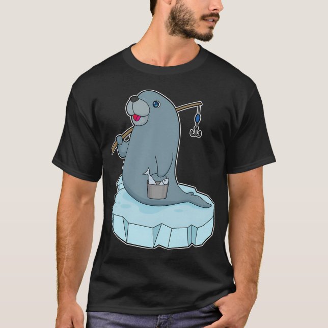 Månskensfiske T Shirt (Framsida)