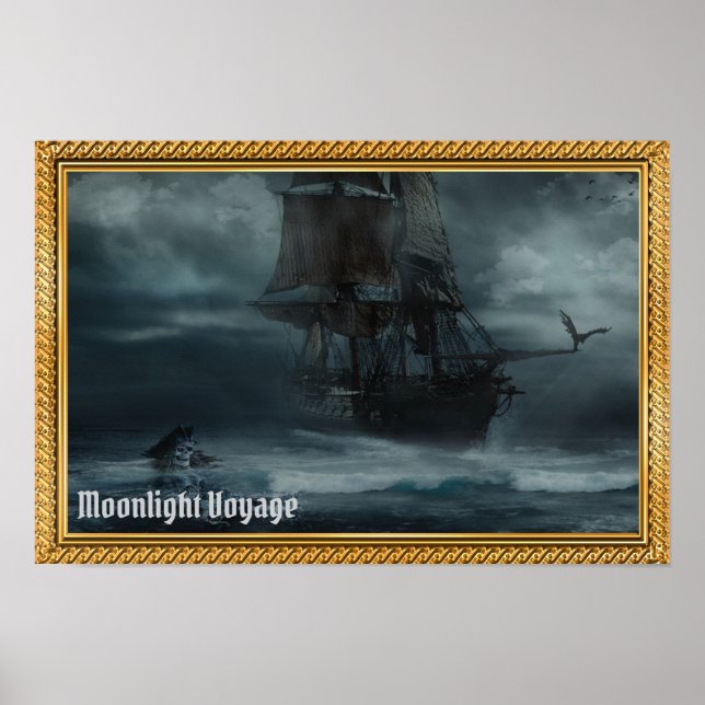 Månskensresan Poster (Framsidan)