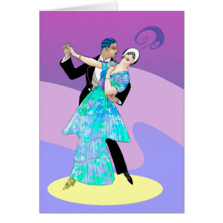 MånskenTango Hälsningskort