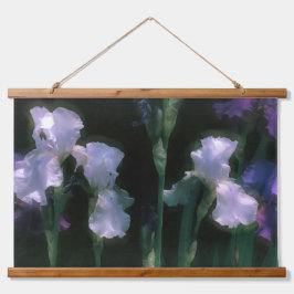 Månskin Vit Iris i Blomning