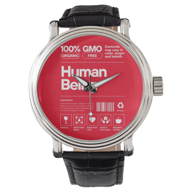 mänsklig armbandsur (Framsida)
