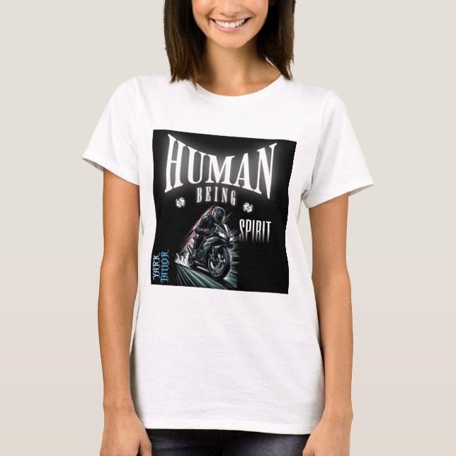 Mänsklig Klassisk T-Shirt  (Framsida)
