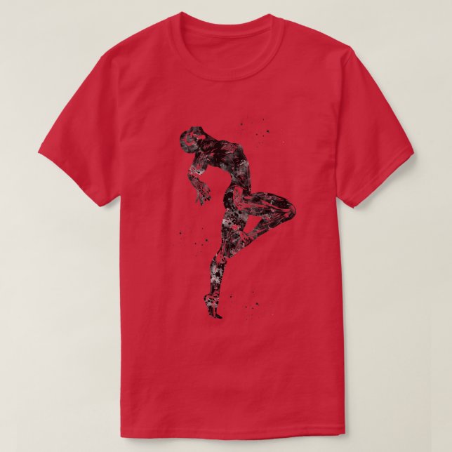 Mänsklig muskelanatomi t shirt (Design framsida)