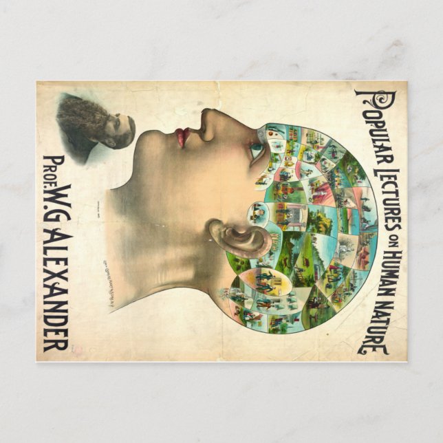 Mänsklig natur vykort (Framsida)