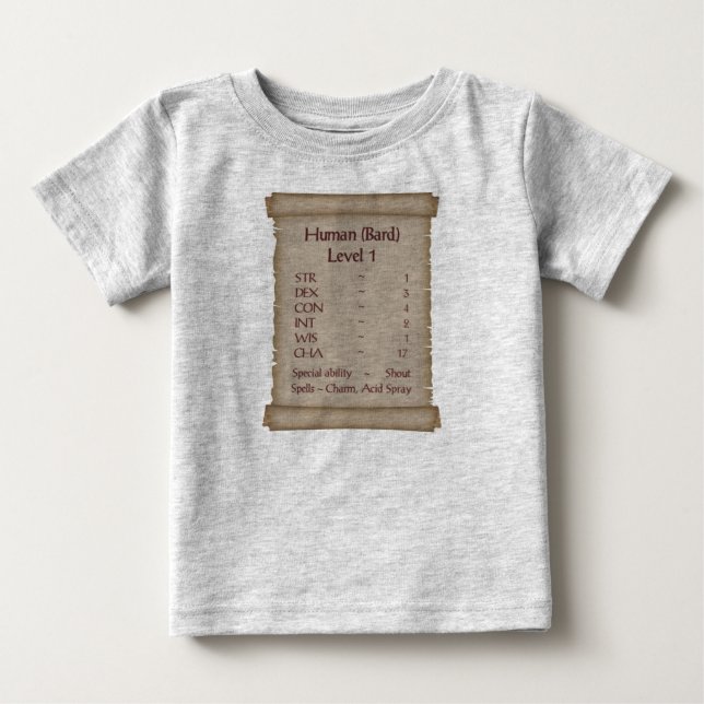 Mänsklig nivå 1-grupp tee shirt (Framsida)