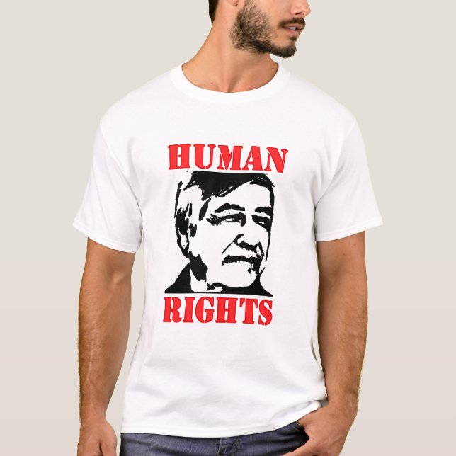 Mänsklig rättighet César Chávez T-shirt (Framsida)