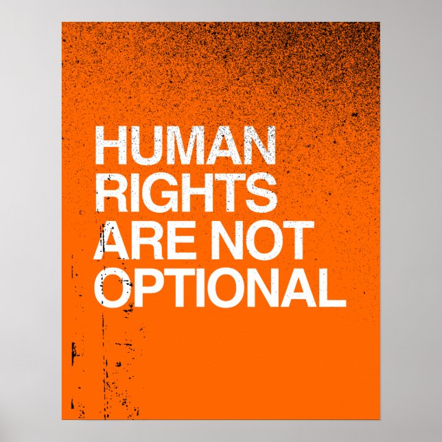 MÄNSKLIGA HÖGER ÄR INTE FRIVILLIGA -.png Poster (Framsidan)