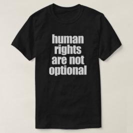 MÄNSKLIGA HÖGER ÄR INTE FRIVILLIGA T-SHIRT