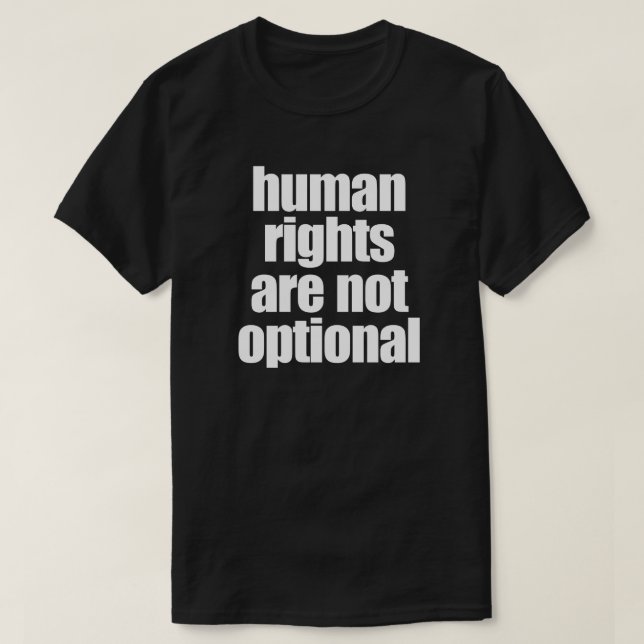 MÄNSKLIGA HÖGER ÄR INTE FRIVILLIGA T-SHIRT (Design framsida)