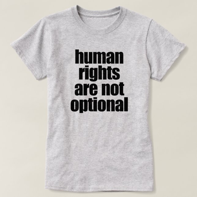 MÄNSKLIGA HÖGER ÄR INTE FRIVILLIGA T-SHIRT (Design framsida)