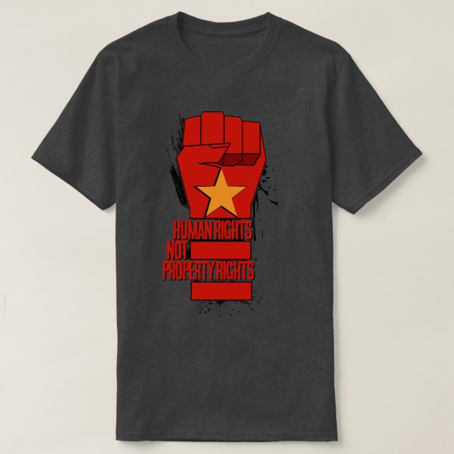 MÄNSKLIGA RÄTTIGHETER T SHIRT (Design framsida)