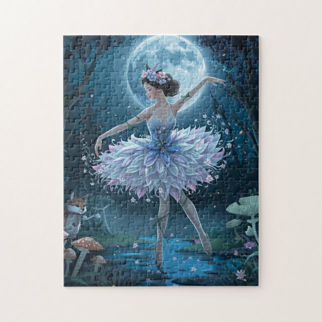 Månskogs Florala Ballerina Pussel (Vertikal)