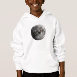 Månskogs Surreal Fullmåne Rymdkonst T Shirt