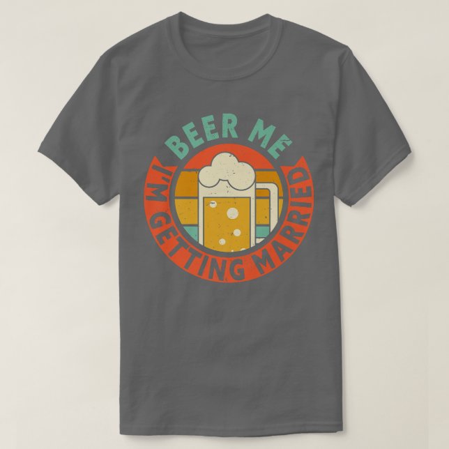 Mansöl Jag håller på att gifta mig Sjungmöhipp Bru T Shirt (Design framsida)