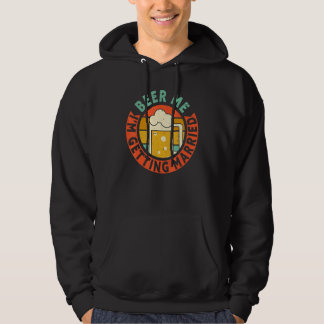 Mansöl Mig Jag Giftar Mig Spennandetsfest Brudgum Hoodie