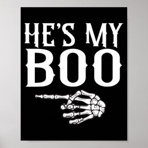 Manspar dubbelpar boo skelett matchande par poster