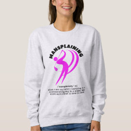 MANSPLAINING Funny Women's Golf T Shirt