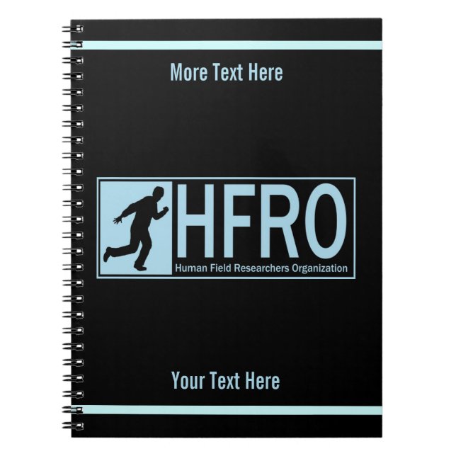 Mansquatch Anteckningsbok Med Spiral (Framsidan)