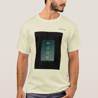 Månstämningsdesign. T Shirt