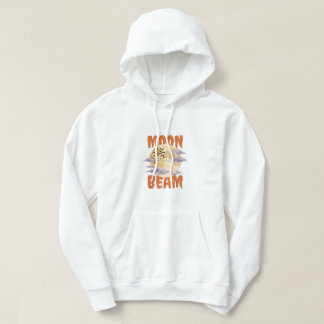 Månstråle Himmelsk Månskensdesign Hoodie