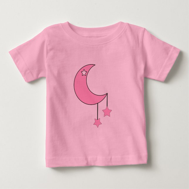 MånstrålebebisT-tröja T-shirt (Framsida)