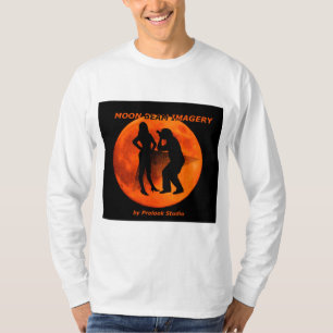 MÅNSTRÅLEBILDSPRÅKT-TRÖJA T-SHIRT