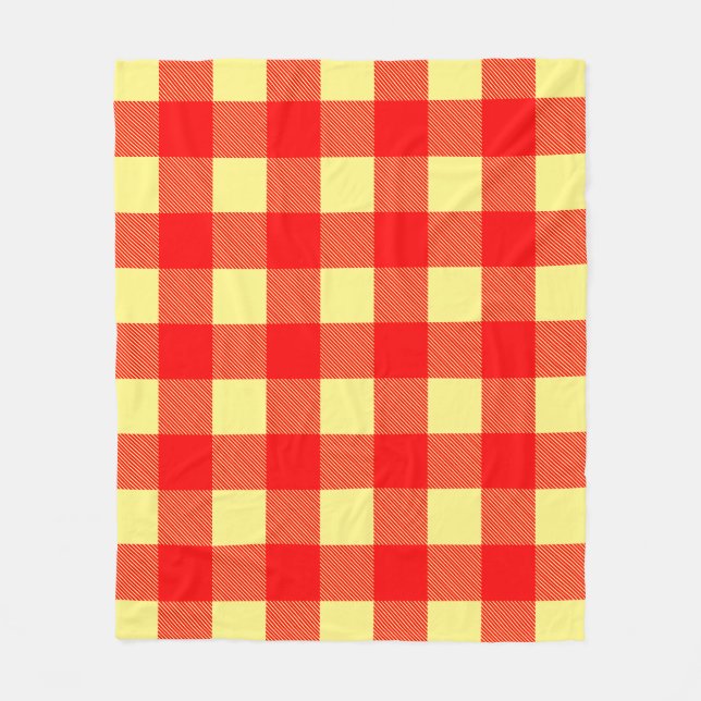 Manta Leñadora  Fleecefilt (Framsidan)