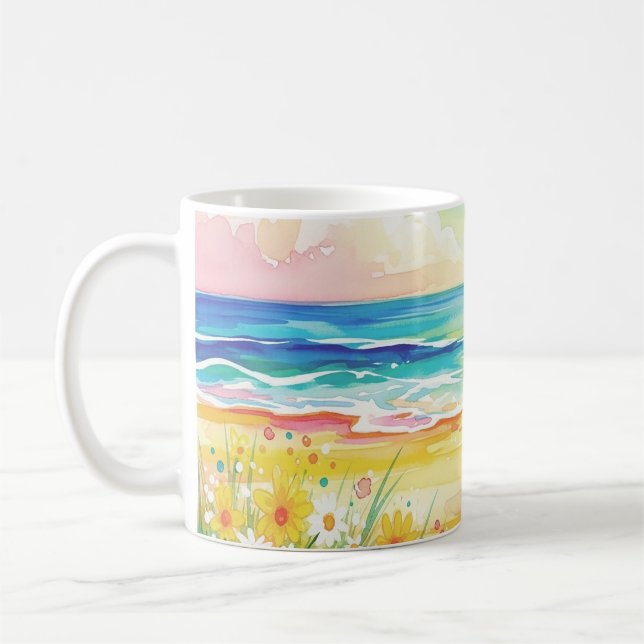 Manta playa de mi vida  kaffemugg (Vänster)