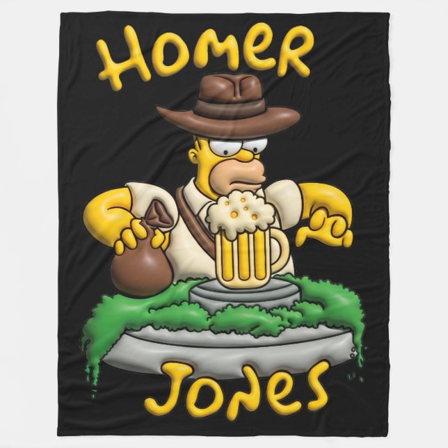 Manta Polar Diseño Homer Jones Fleecefilt (Framsidan)