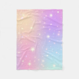 Manta polar Nublado Colores pasteles  Fleecefilt